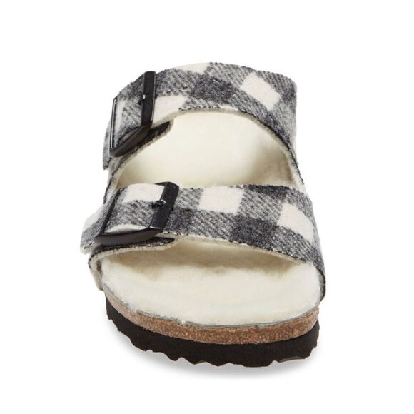Birkenstock | Arizona Shearling Sandals - Picture 4 of 12